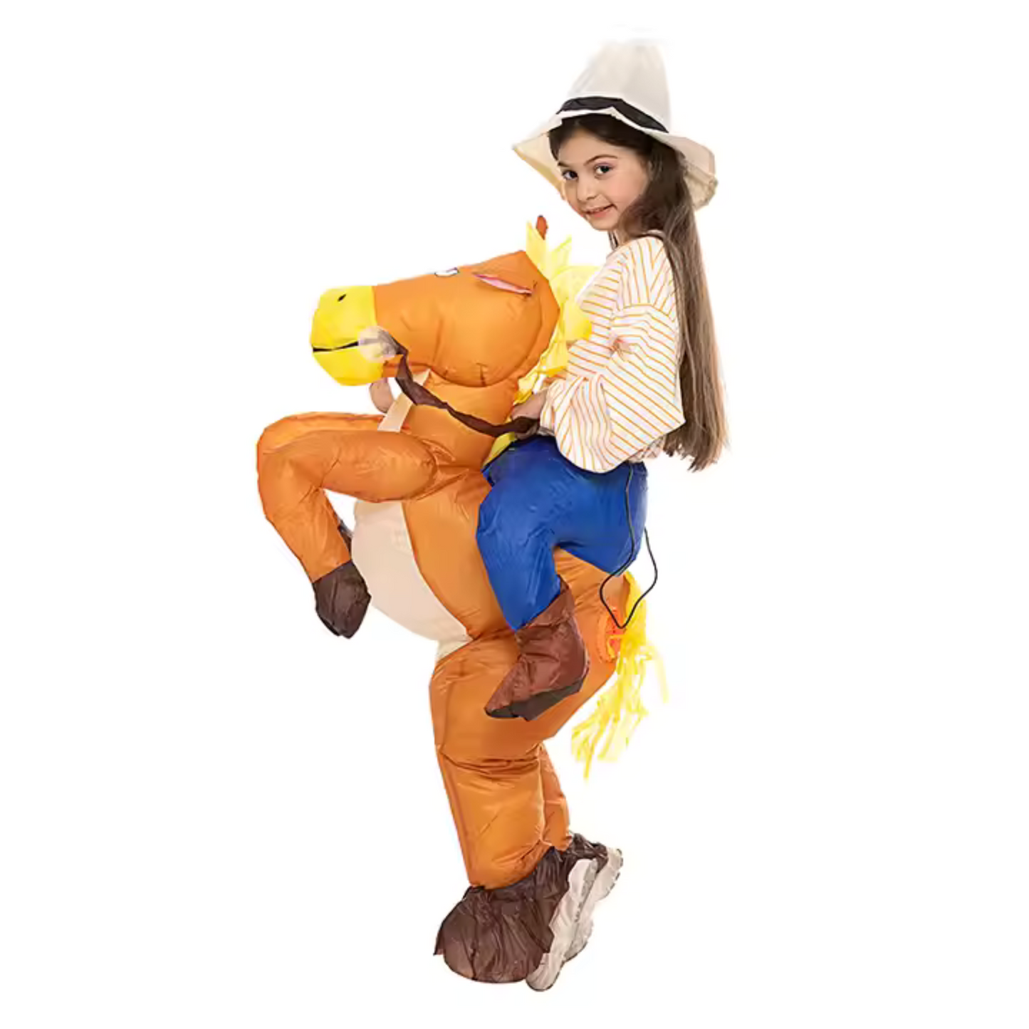 Opblaasbare Cowboy & Cowgirl pak