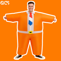 Opblaasbare Oranje feestpak