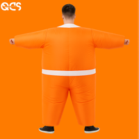 Opblaasbare Oranje feestpak