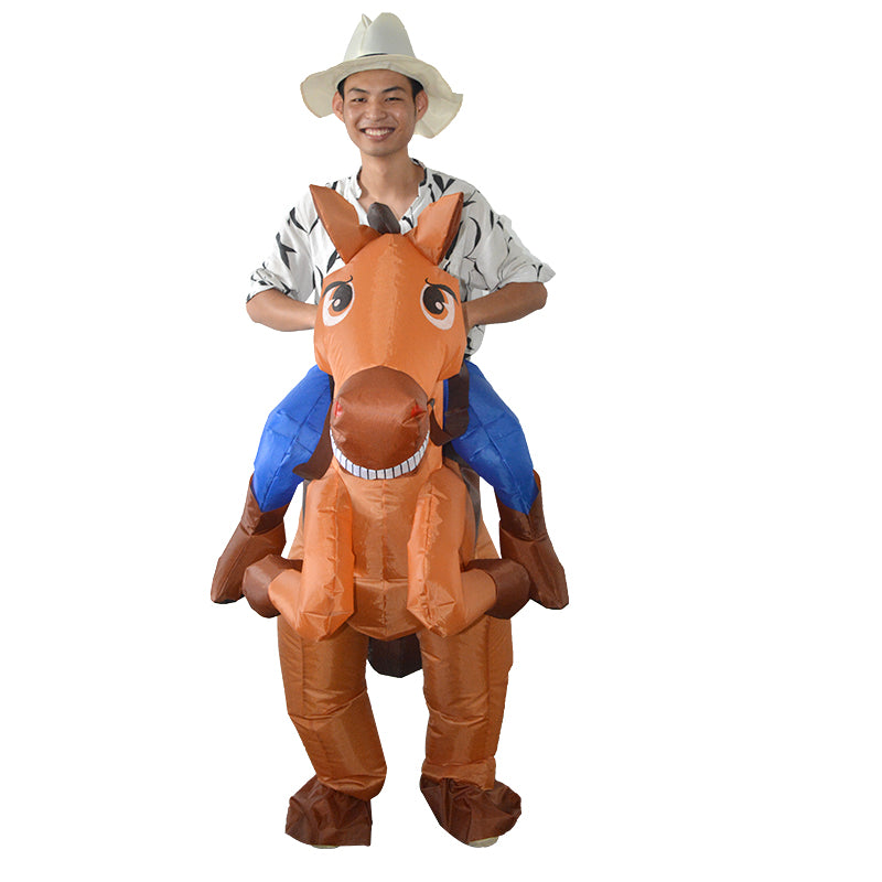 Opblaasbare Cowboypak