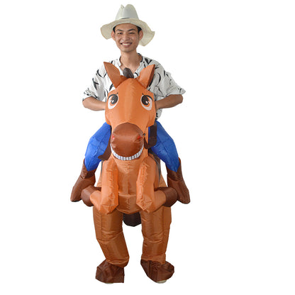 Opblaasbare Cowboypak