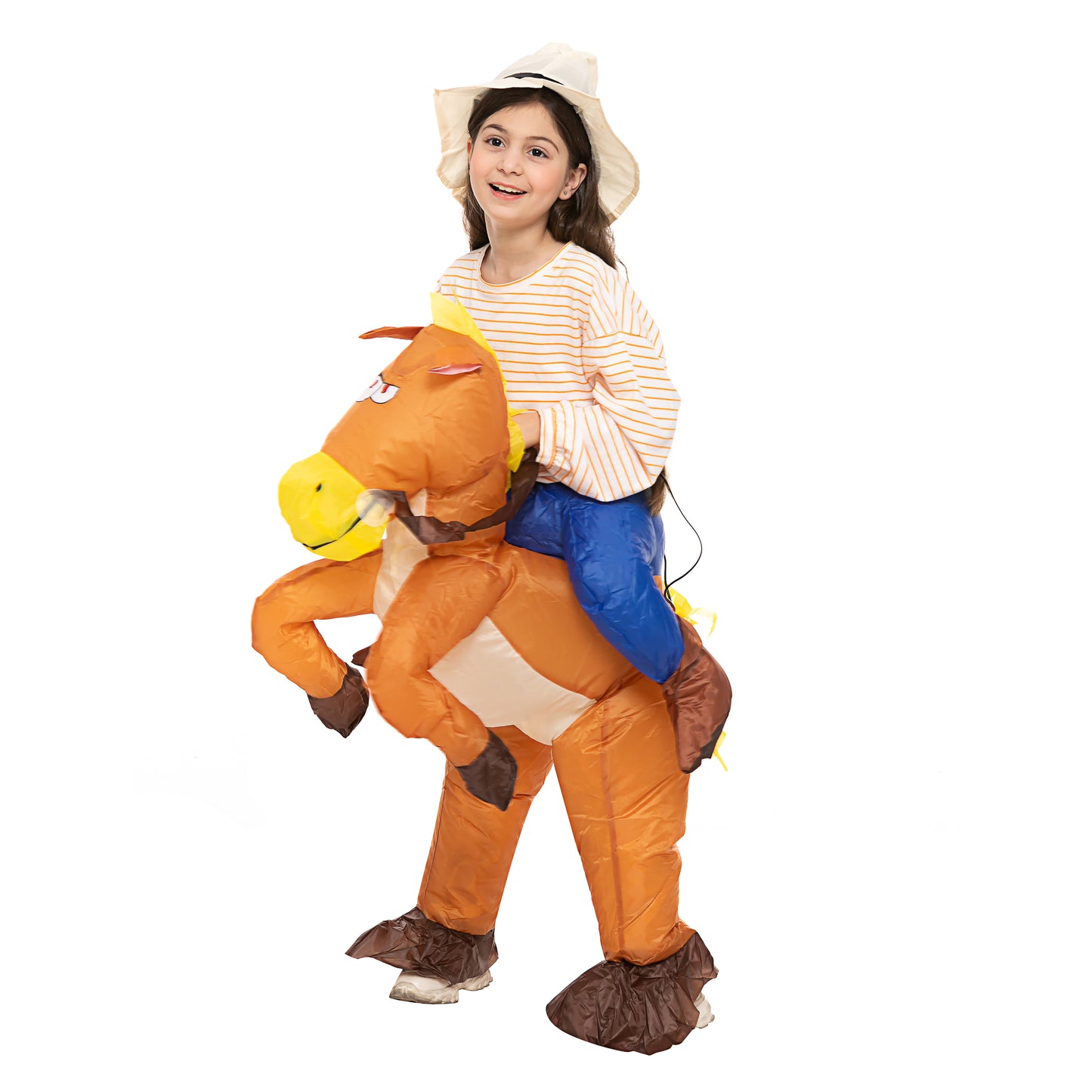 Opblaasbare Cowboy & Cowgirl pak